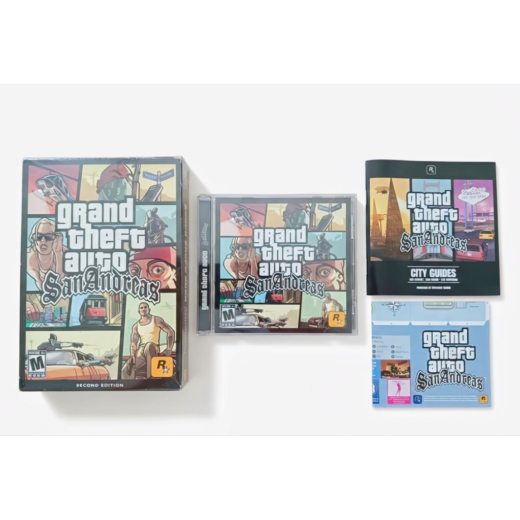 DVD Game PC Grand Theft Auto San Andreas/GTA San Andreas