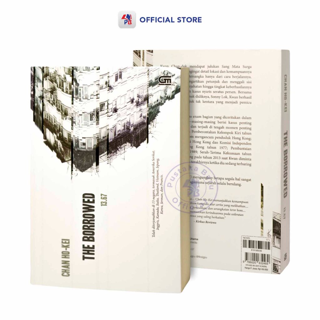 Buku Novel The Borrowed (13.67) - Chan Ho-Kei / GRAMEDIA PUSTAKA UTAMA - GPU