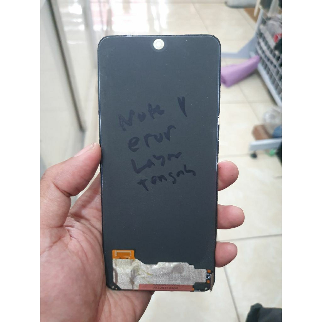lcd copotan redmi note 11 minus layar tengah