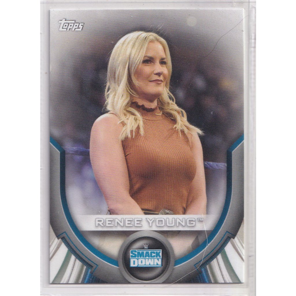 2020 Topps WWE Women's Division Roster Cards #RC-42 Renee Young