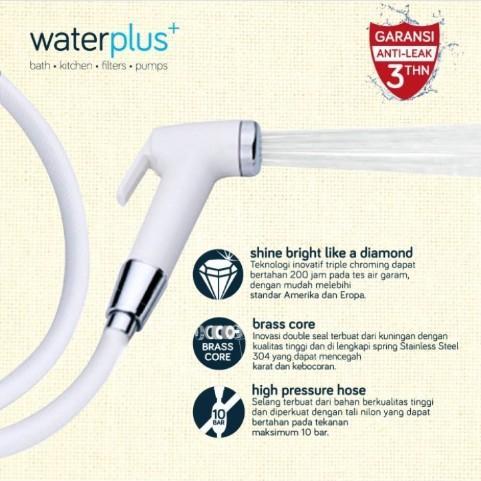 e64c- Jet Shower Waterplus Sjs 011Wh S1 Warna Putih