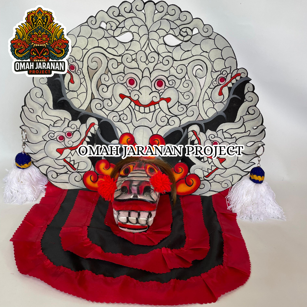 BARONGAN KAPSUL BAHAN KAYU JAMANG TALANG NO 4 WARNA PUTIH FREE KEMUL