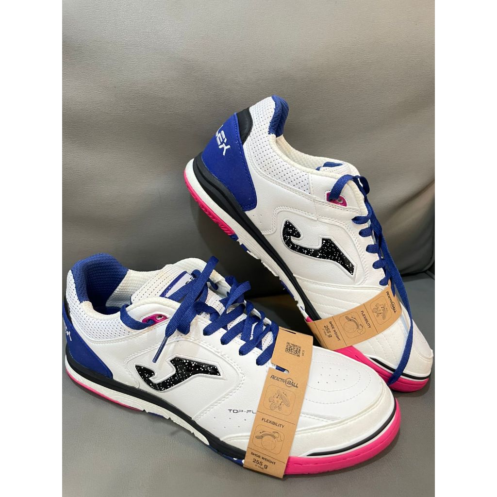 Joma Topflex Rebound White Royal Black Indoor
