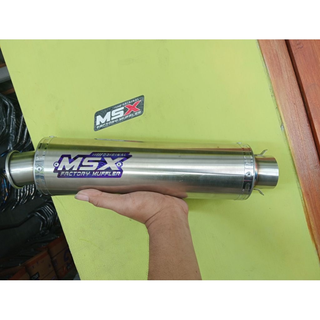 slincer knalpot original msx bulat cincin DBS wrx