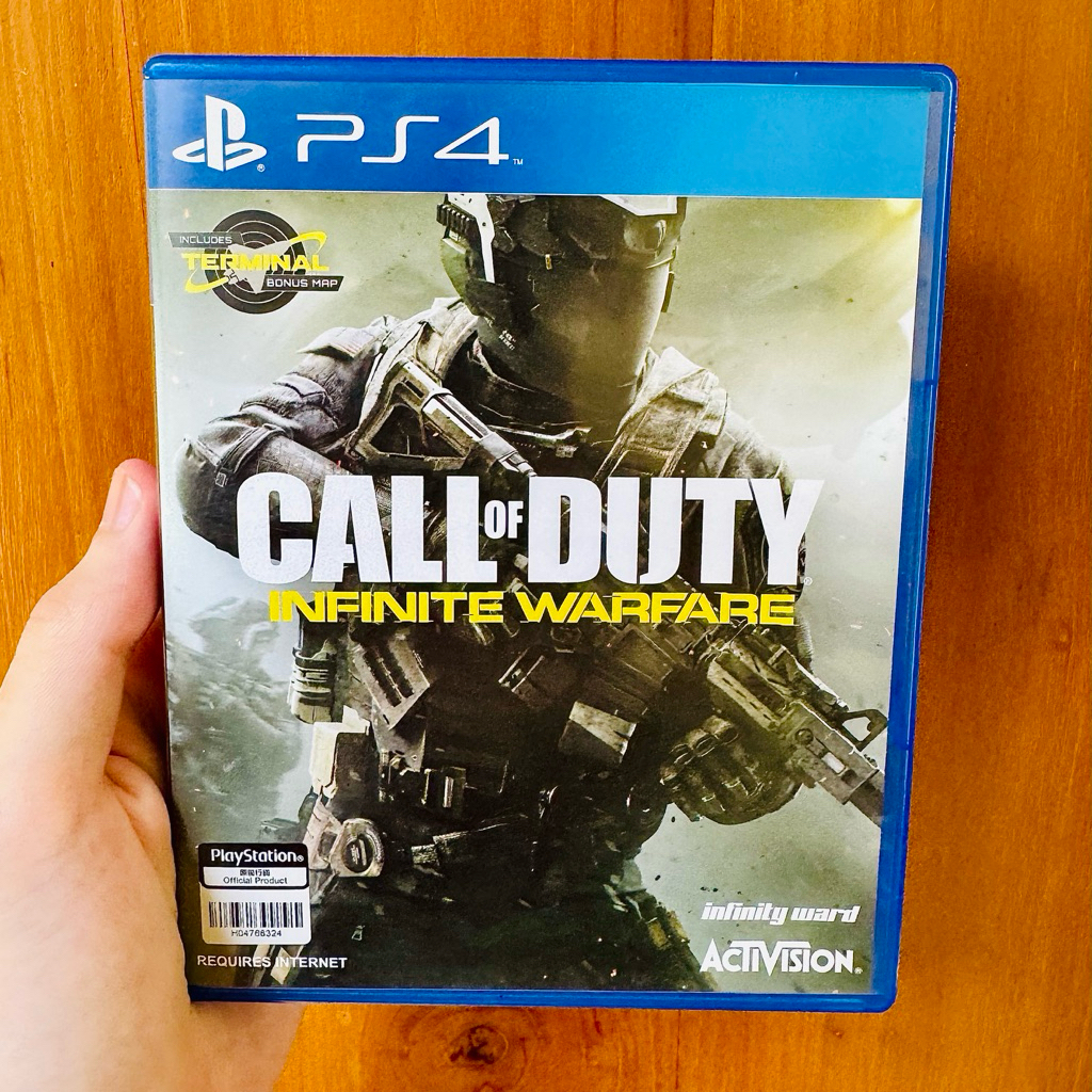 Kaset Call Of Duty Infinite Warfare PS4 Cd bd disc Callofduty COD Infinit Warfare Playstation PS 4 5
