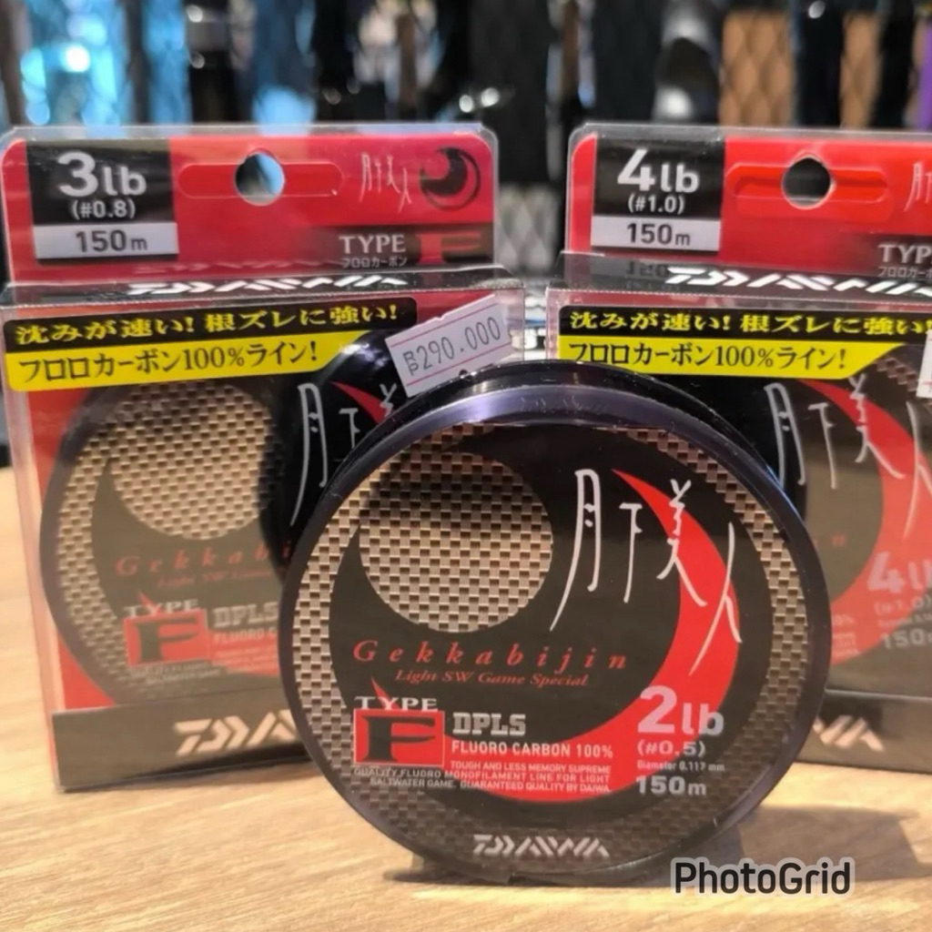 Senar LEADER DAIWA GEKKABIJIN 2LB 3LB 4LB UL