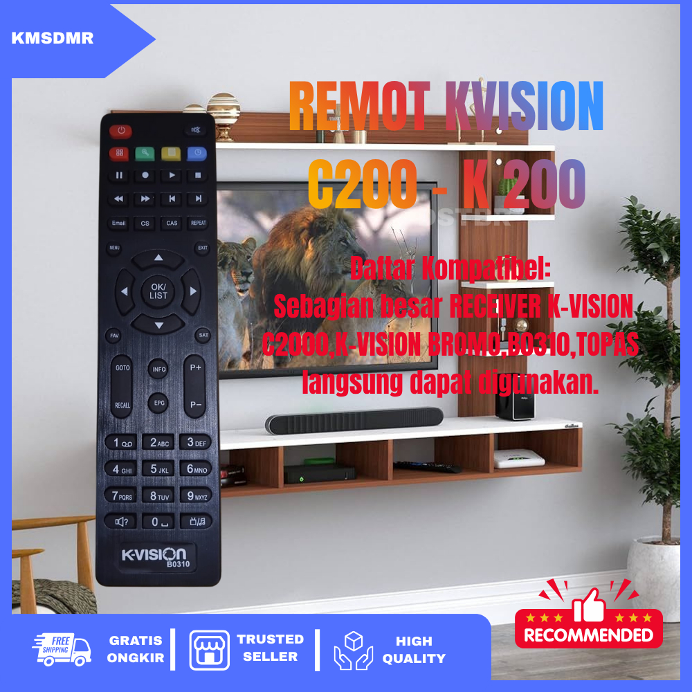 Remot  Remote Receiver Parabola K-Vision kvision Bromo C2000 - K2000 b0310