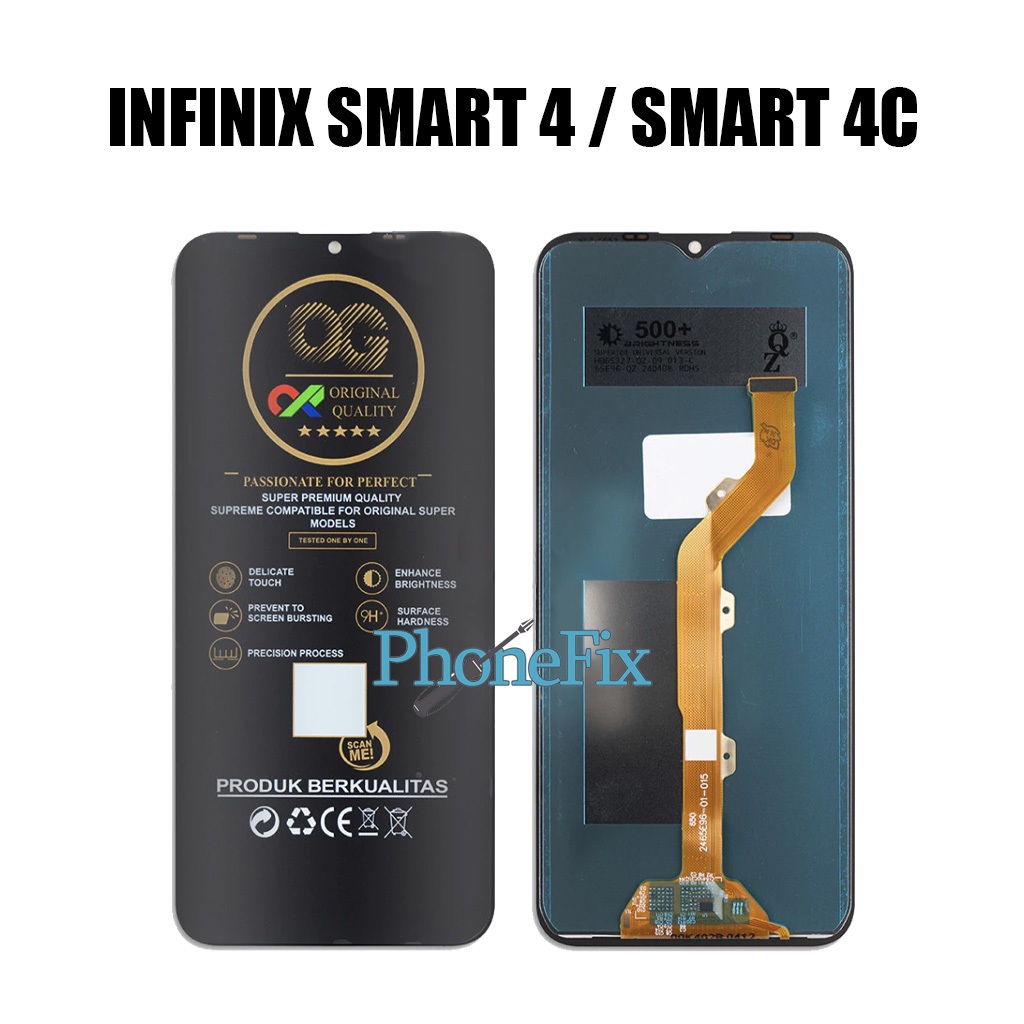 Lcd Touchscreen INFINIX SMART 4 / SMART 4C Original OG SUPER Lcd Fullset