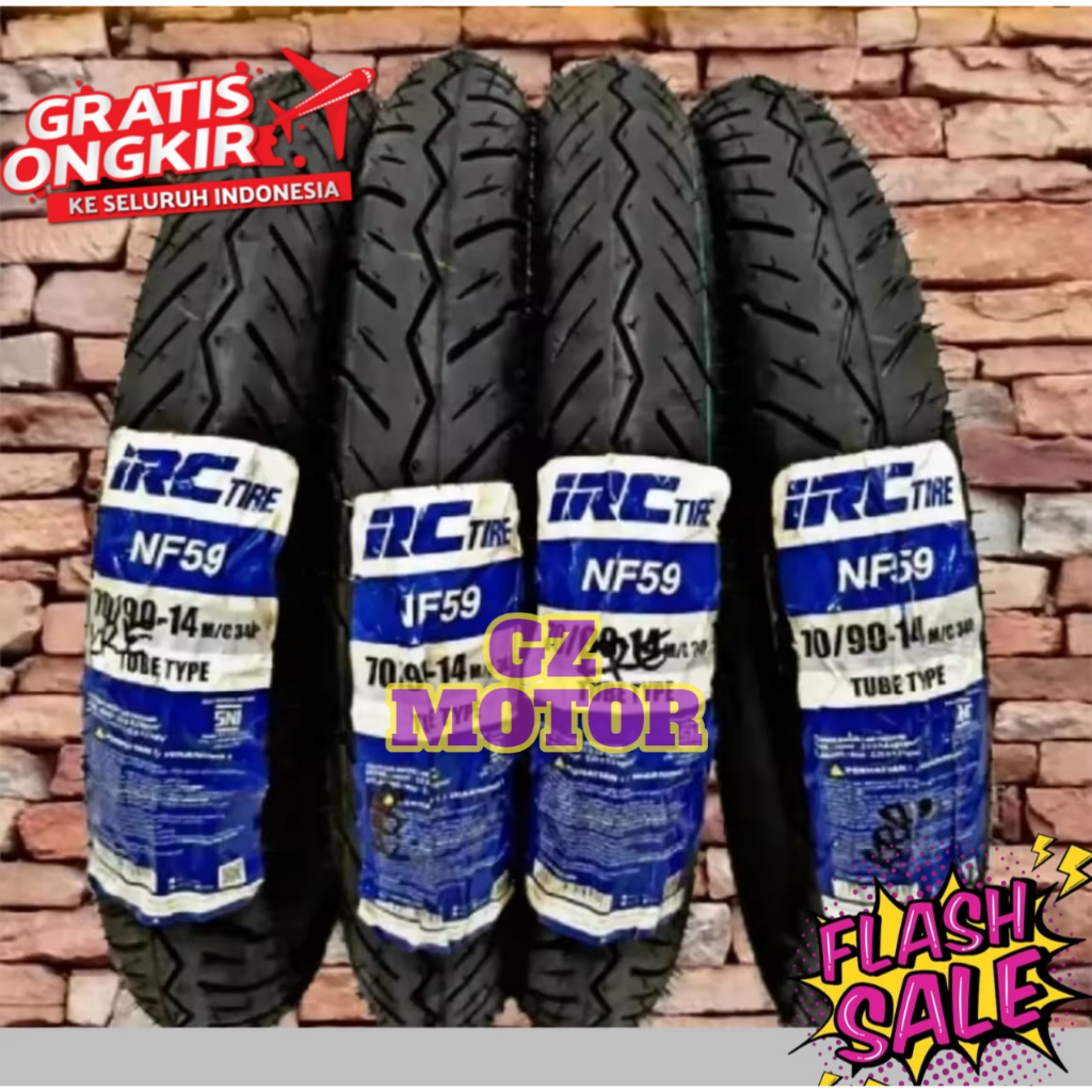 Ban Metik IRC Mio Fino Lexi Ring 14 Tubeles