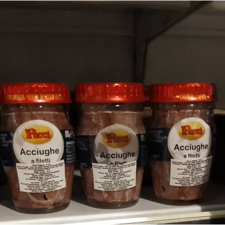 qqq Pucci Acciughe Filleti Anchovy 80 Gr Ikan Teri