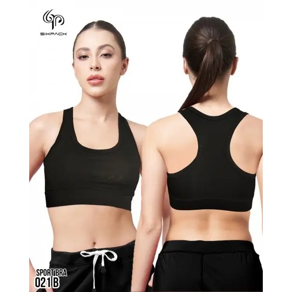 Basic Sport Bra Polos by Sixpack (kode B)