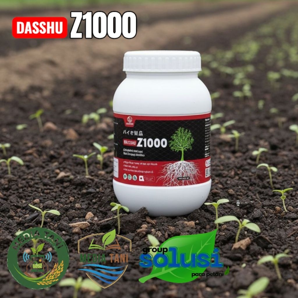 Pupuk Dasshu Z1000 BELI 1 GRATIS 1 - Pupuk Perangsang Akar, Tunas, Buah | 500ML
