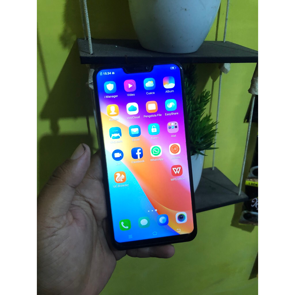 Vivo Y81 android second harga terjangkau berkualitas siap pake ram 3/16
