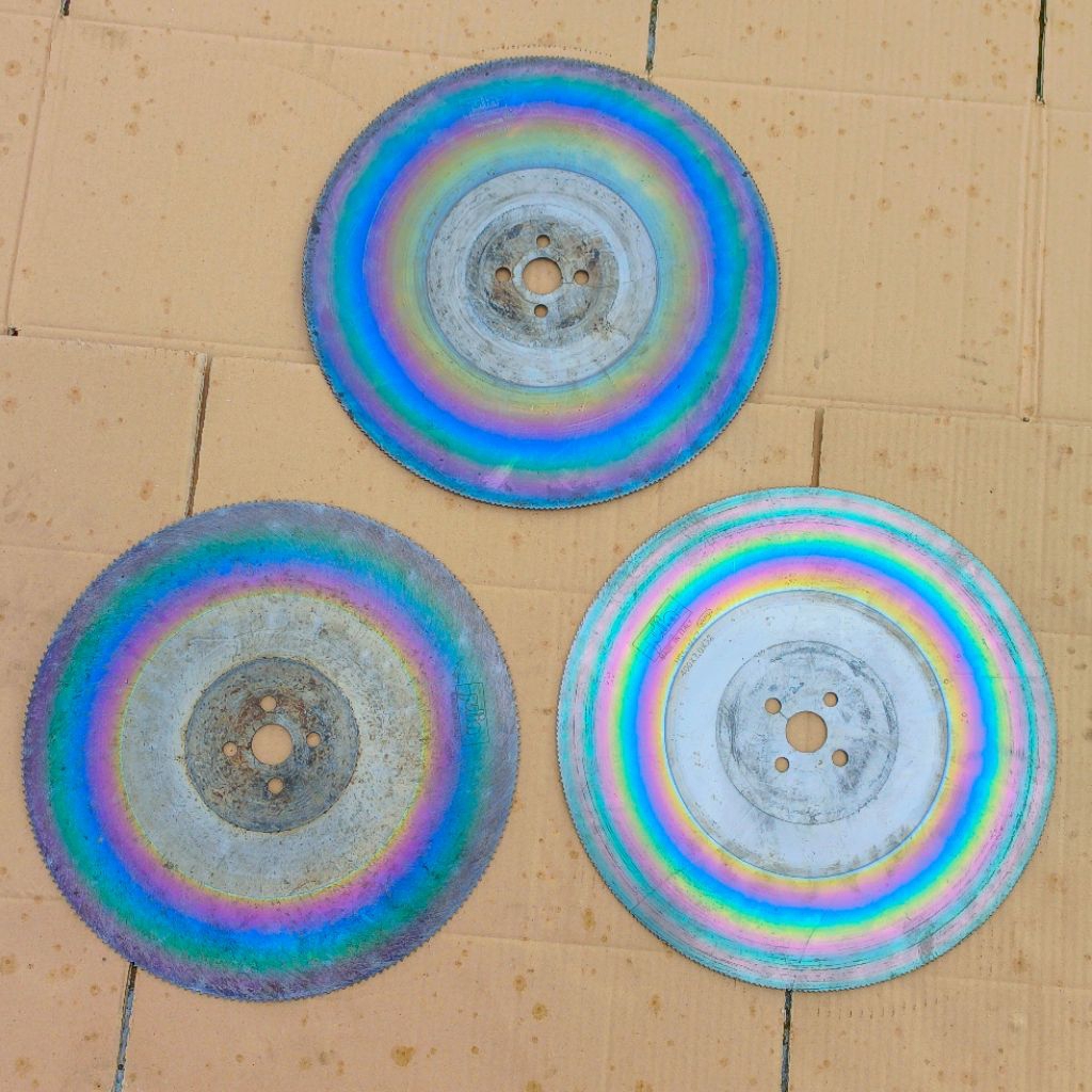 Baja Julia HSS M2, HSS M42, HSS DM-06 baja Gergaji warna Pelangi harga perbiji bahan taji pembuatan 