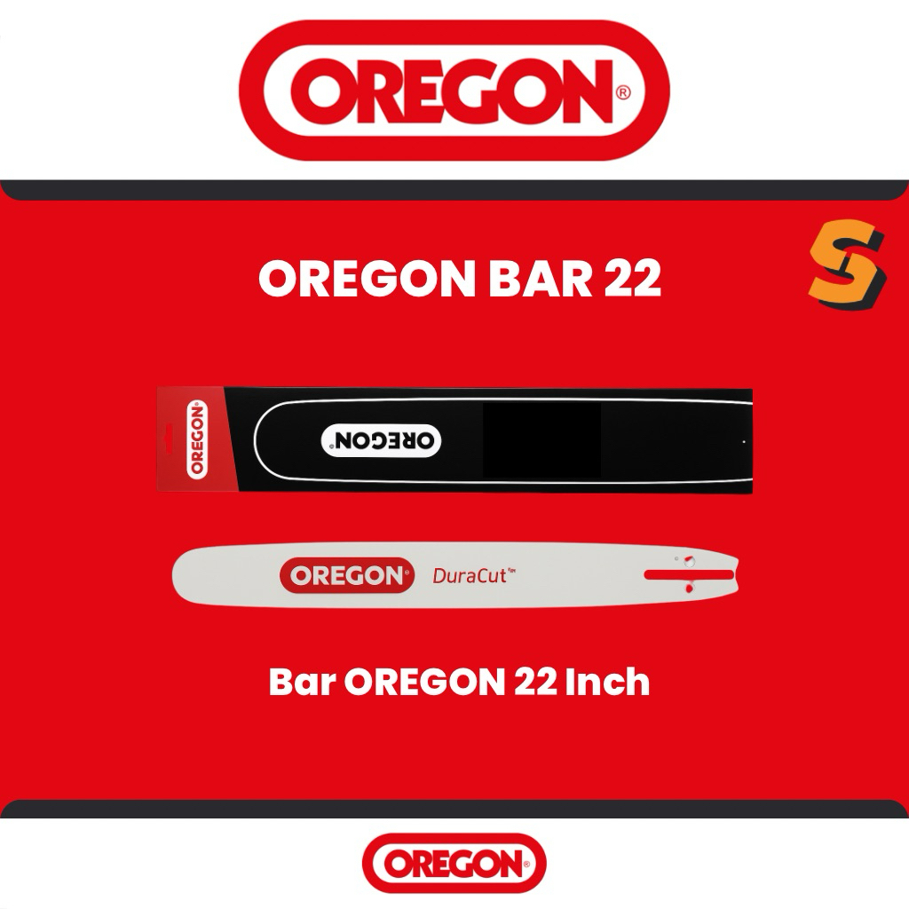 Bar Chainsaw OREGON  22 Inch Laser Baja  Bar Senso Oregon 22” Baja