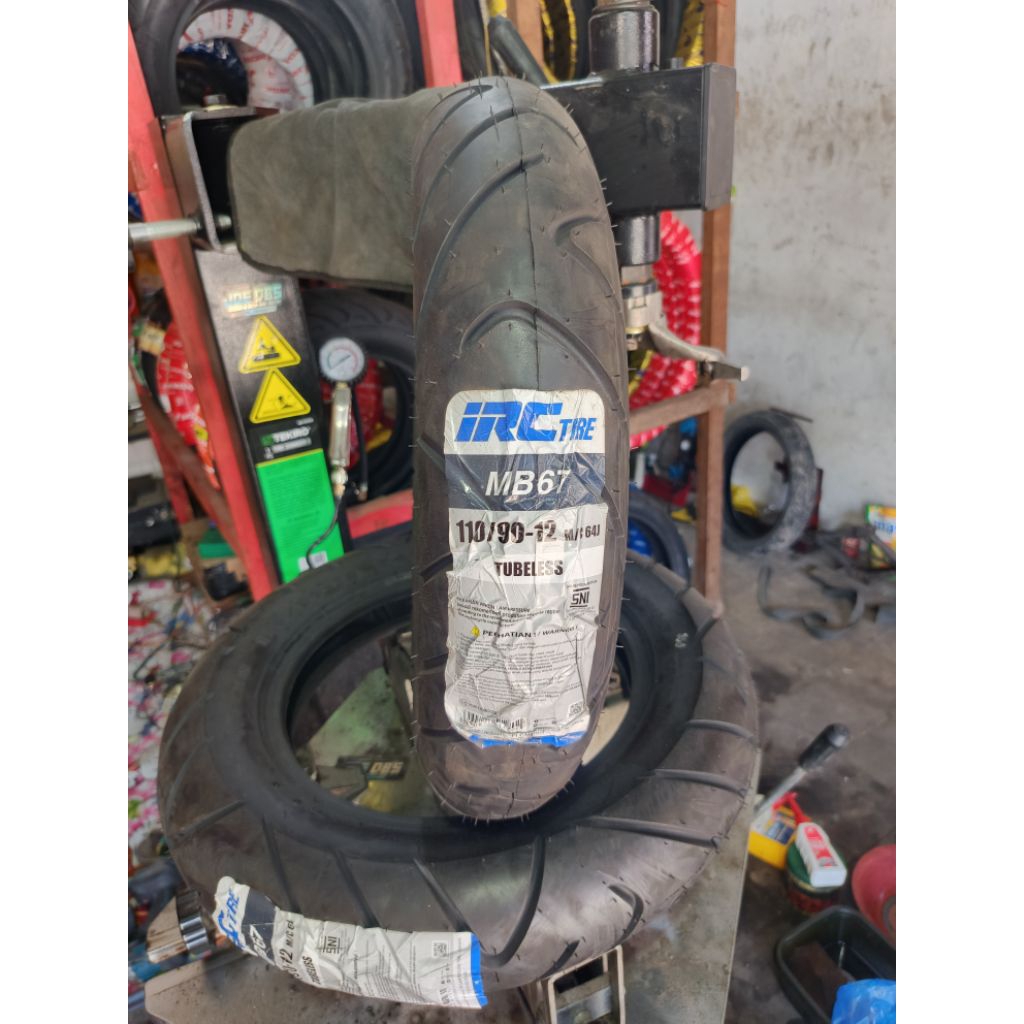 Ban Tubeless IRC MB67 110/90-12