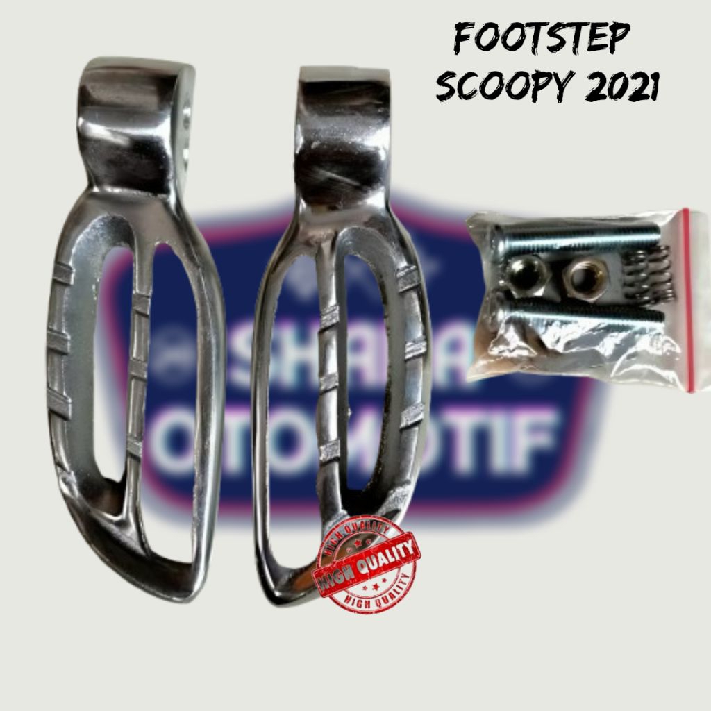 Footstep Postep Pijakan Kaki Belakang Scoopy 2021 High Quality
