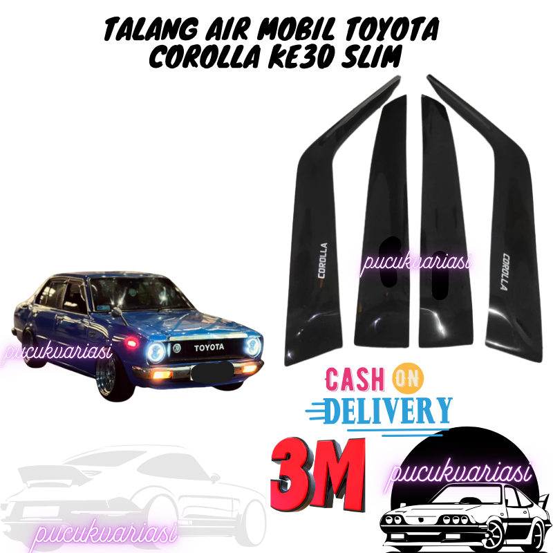talang air slim Toyota Corolla KE30