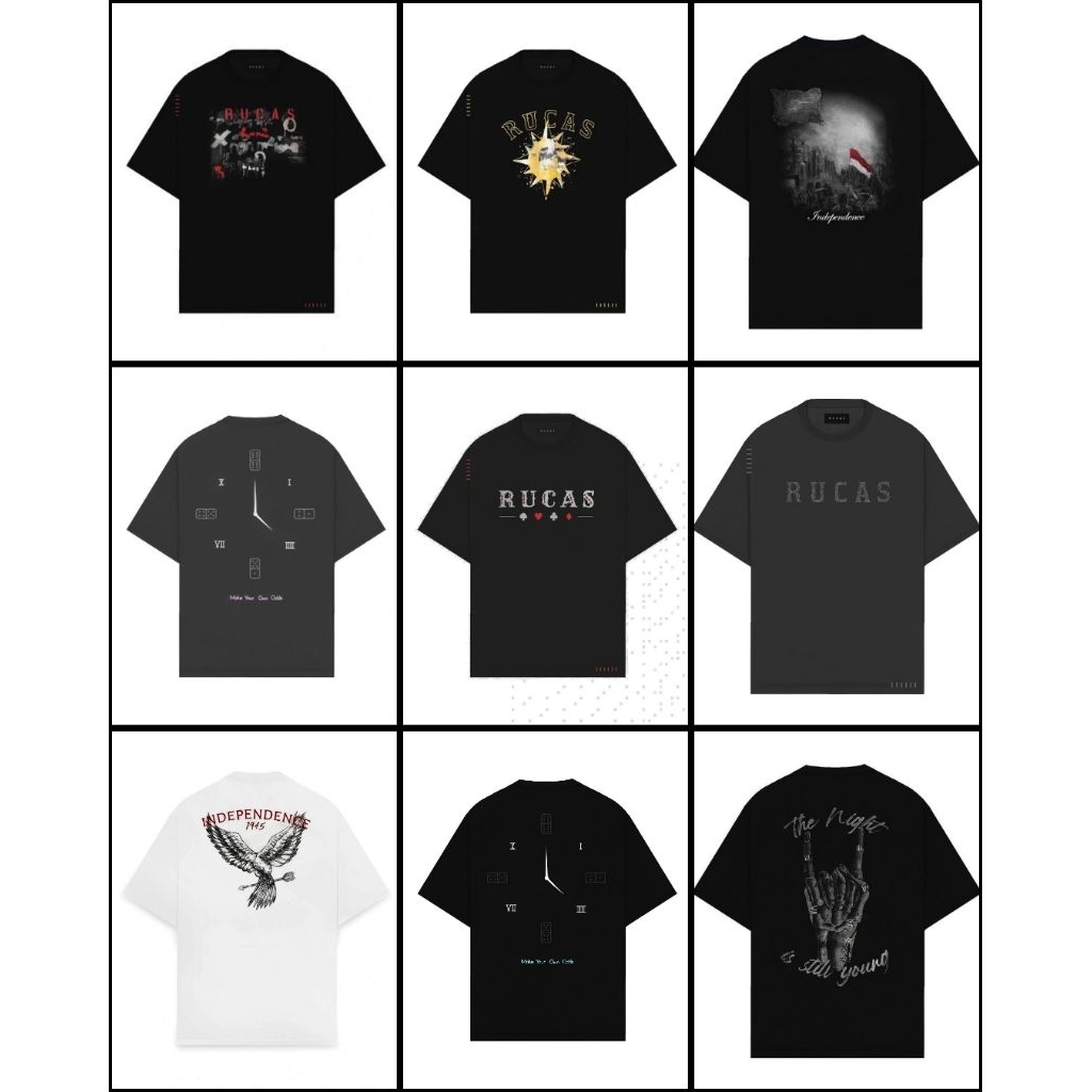 [100% ORIGINAL] RUCAS TREAT OR TRICK HALLOWEEN EDITION 2025 | RUCAS ARTIST EDITION "MORNING" TEE | O