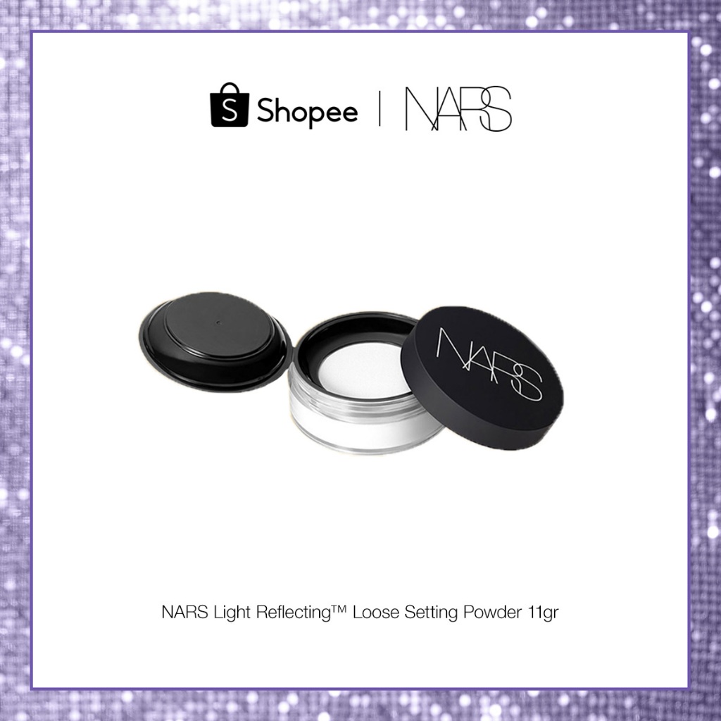 NARS Light Reflecting™ Loose Setting Powder: Crystal - Mengunci makeup dengan hasil translucent