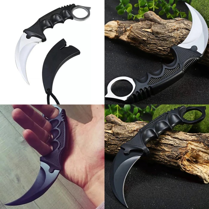 Piso CSGO Karambit Camping Cs:Go / Holster Karambit Pisau Outdoor Camping