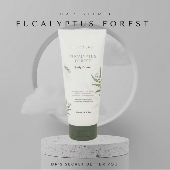DR SECRET PENTALAB EUCALYPTUS BODY CREAM 200 ML