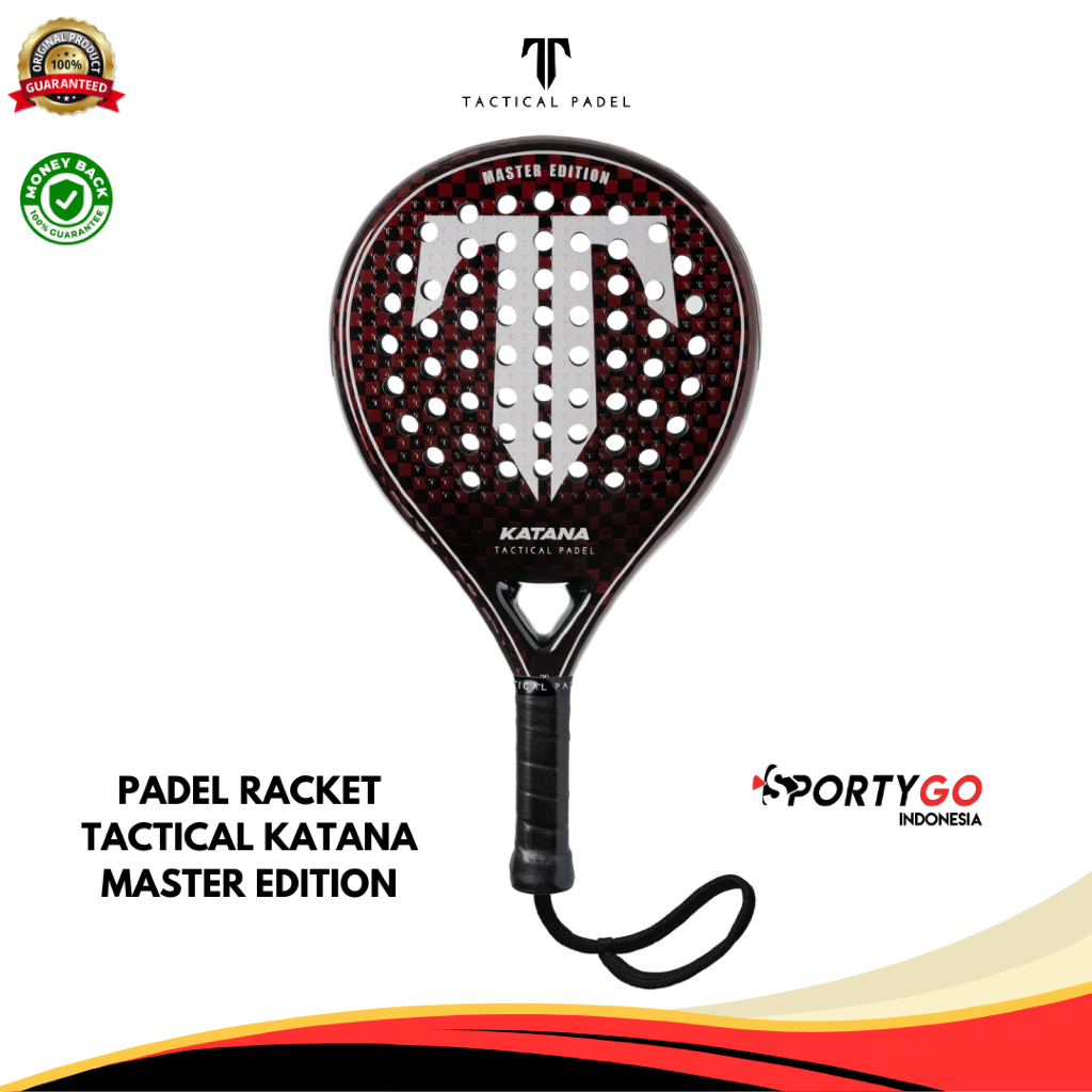 Padel Racket TACTICAL Katana Master Edition | Raket Padel Tactical