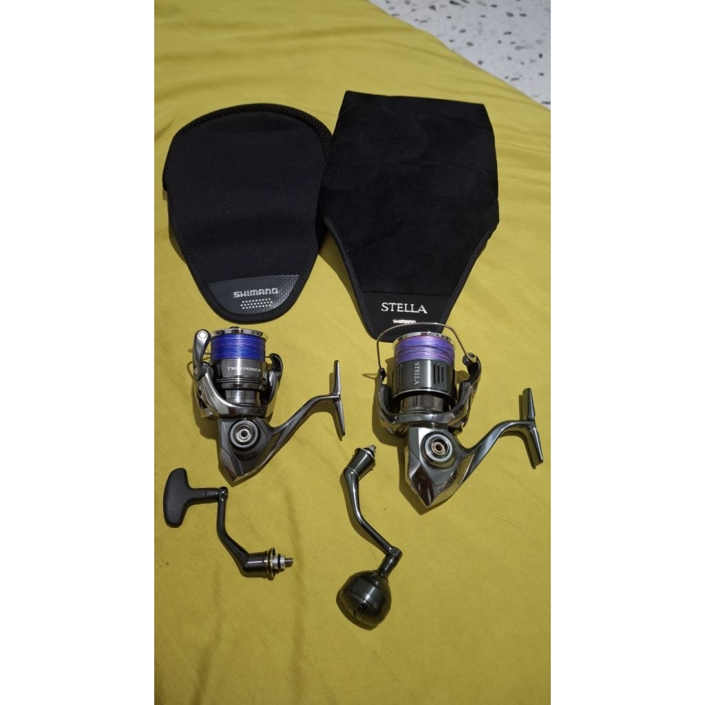 reel twin power 3000 E stella shimano