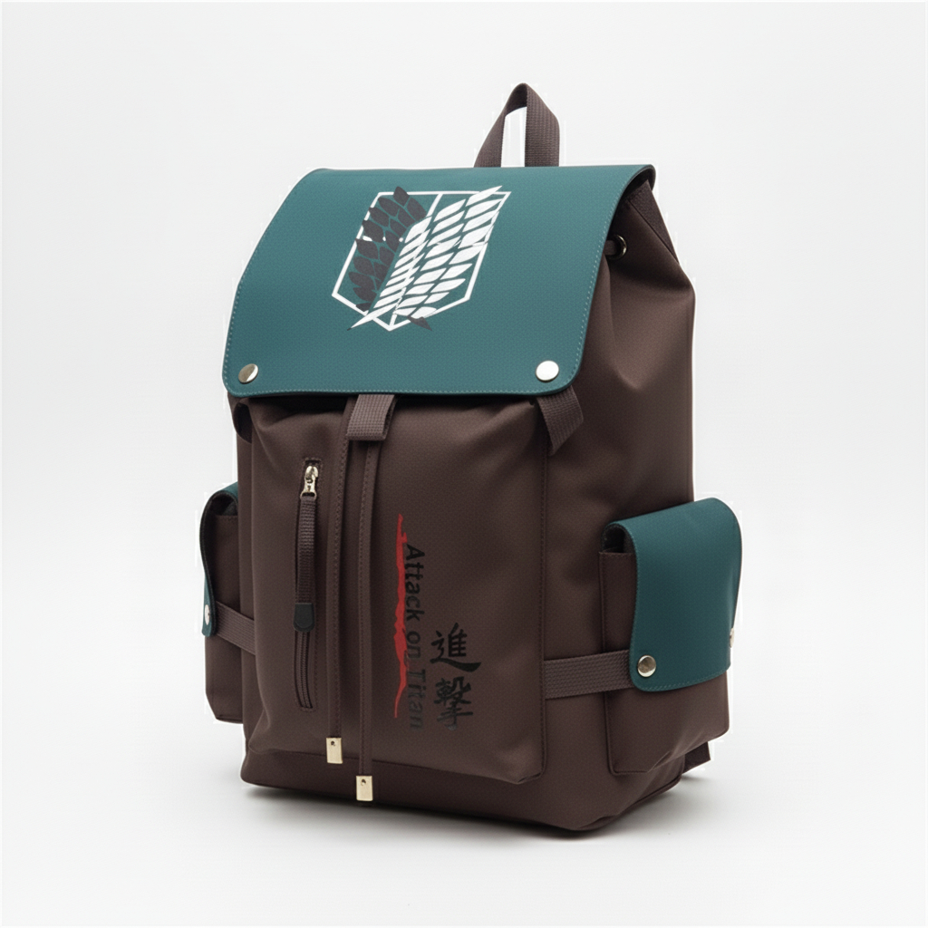 Ransel Anime Attack On Titan Tas Sekolah Unisex Anime Tas Levi Ackerman