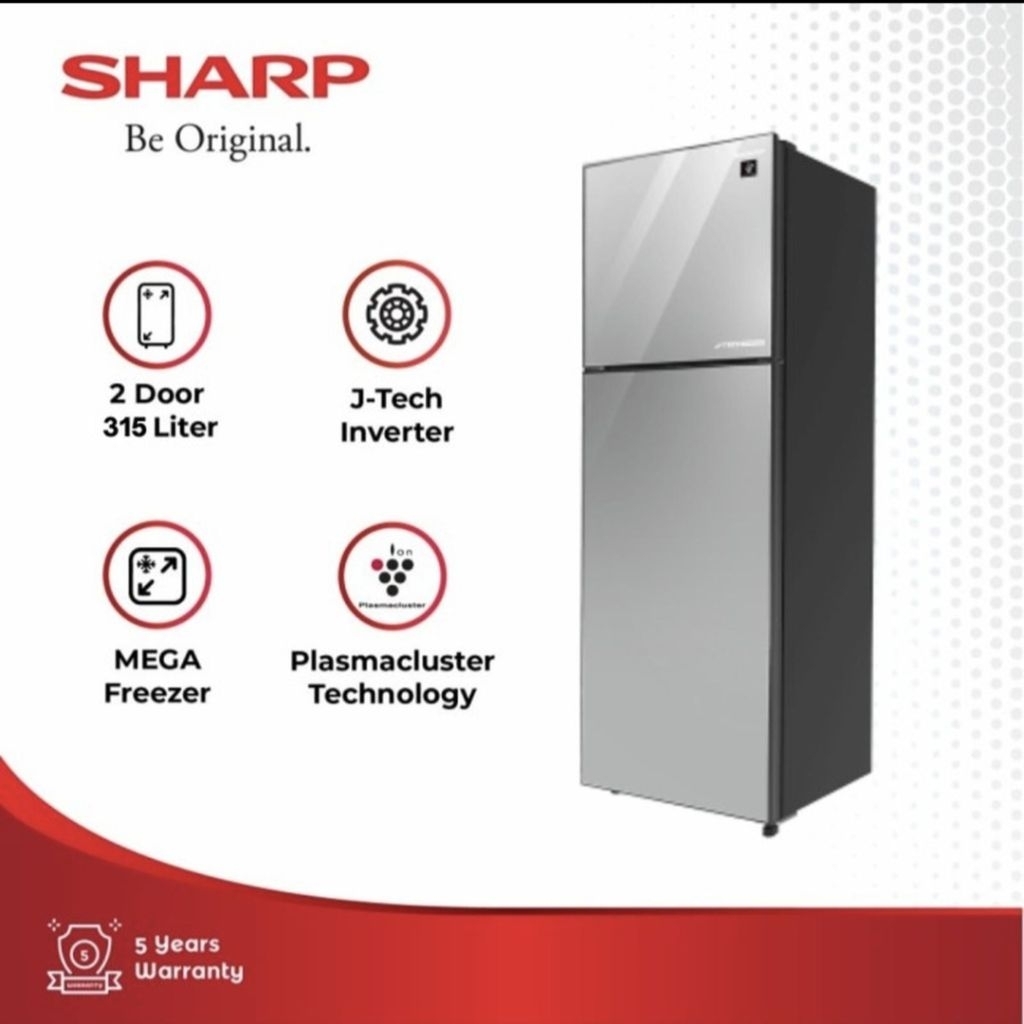 KULKAS SHARP BIG REFF SJ 426 GI MK/MS