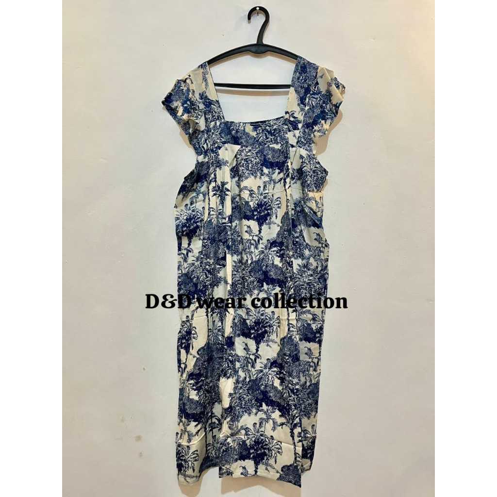 Daster Yukensi Kain Utuh Rayon Santung Adem