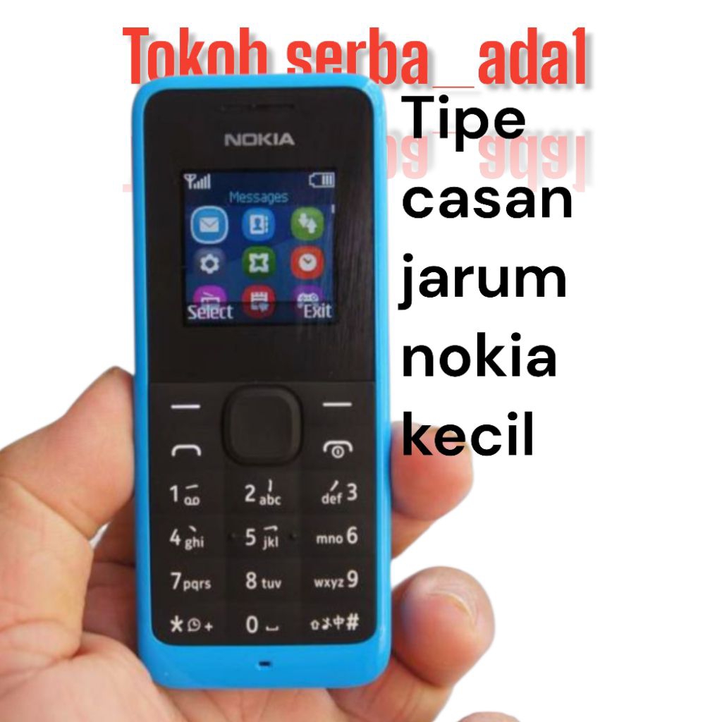 Nokia Hp jadul 105 RM 908 normal second original
