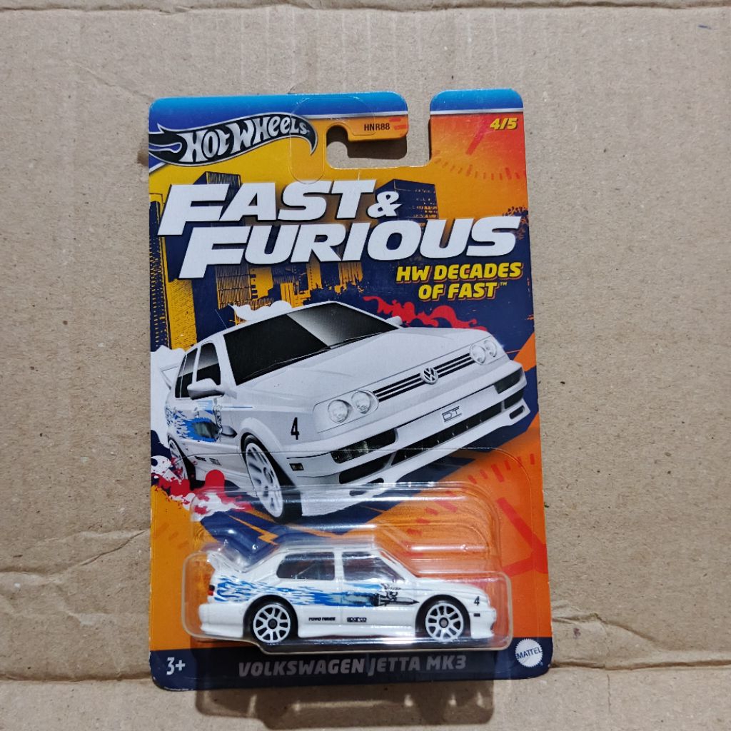 hotwheels VW Jetta fast and furious reg
