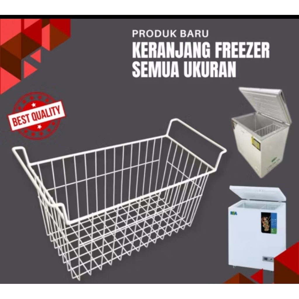 rak freezer karanjang frizer bos es / keranjang frizer es krim