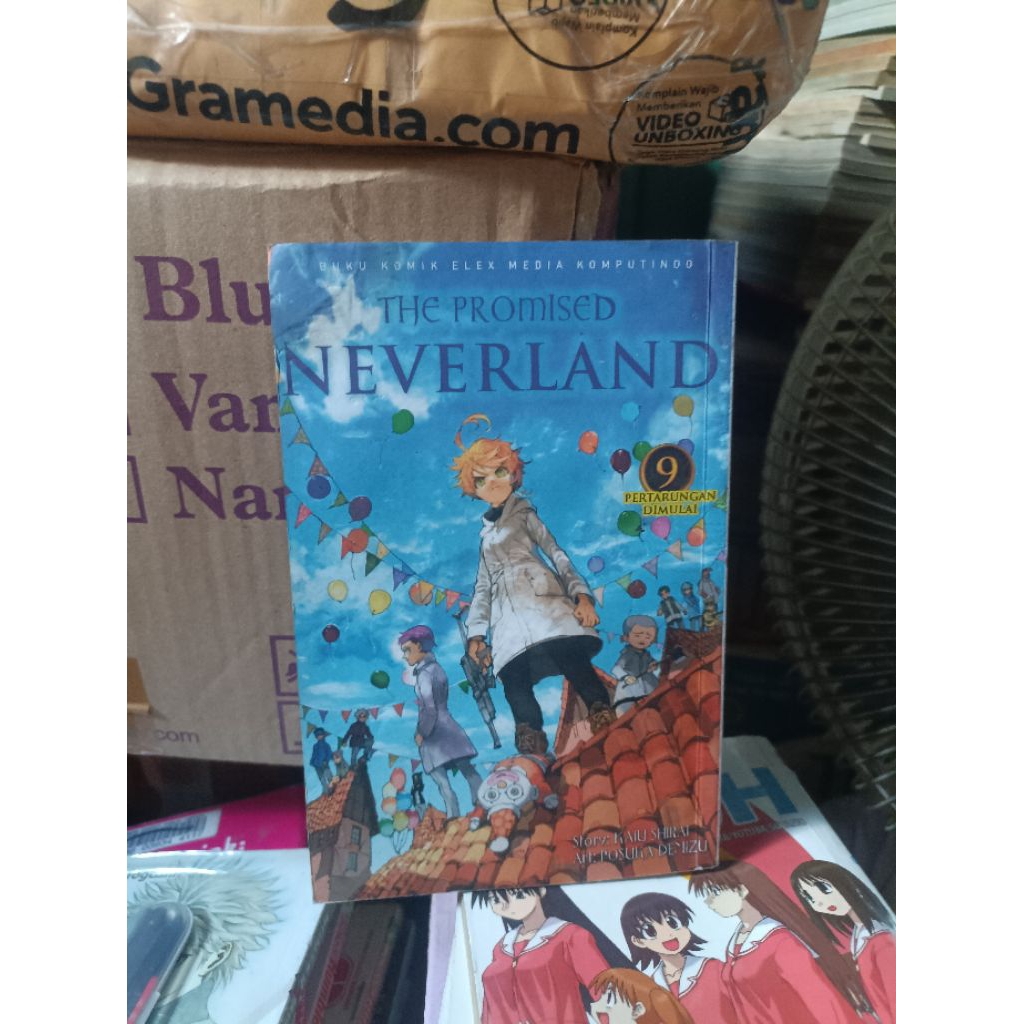 Komik the promised Neverland 9 / komik the promised Neverland vol 9