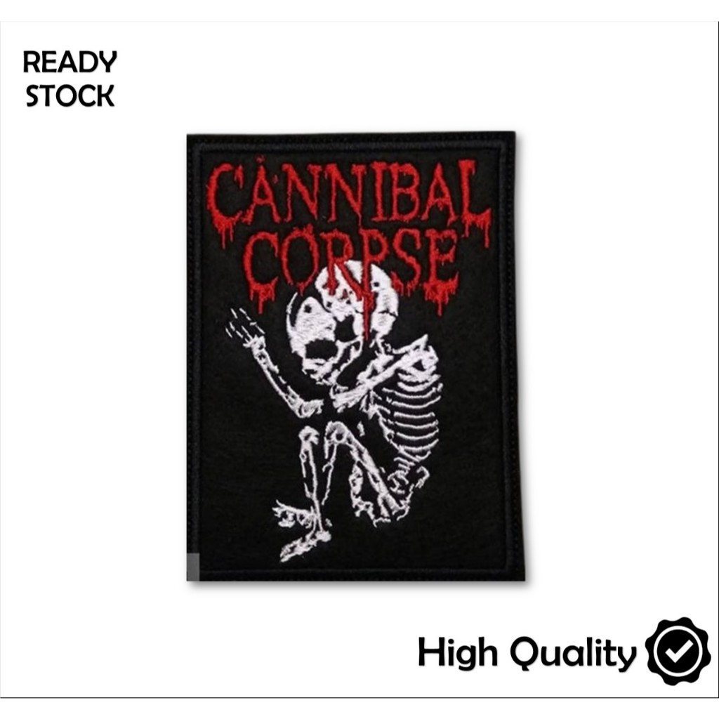 EMBLEM PATCH BORDIR CANNIBAL CORPSE BEST QUALITY - BDS