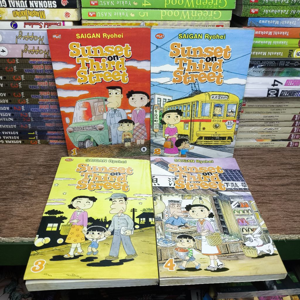 Set Komik Sunset on Third Street volume 1-4