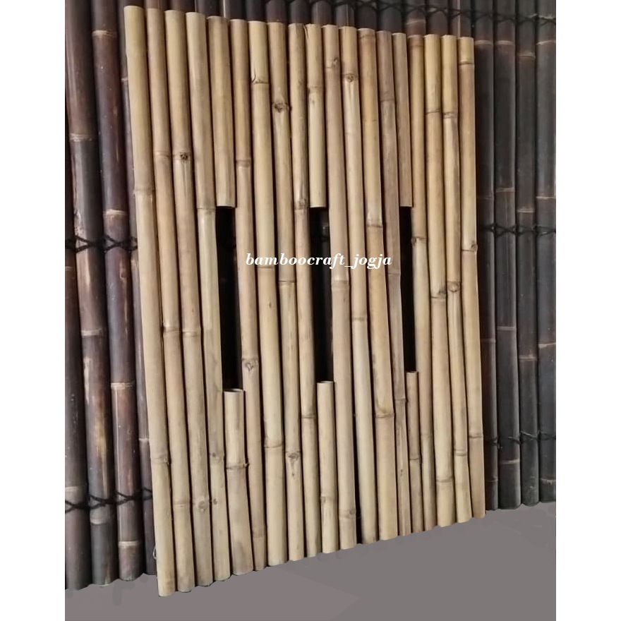 pagar bambu apus roll 100 x100 cm