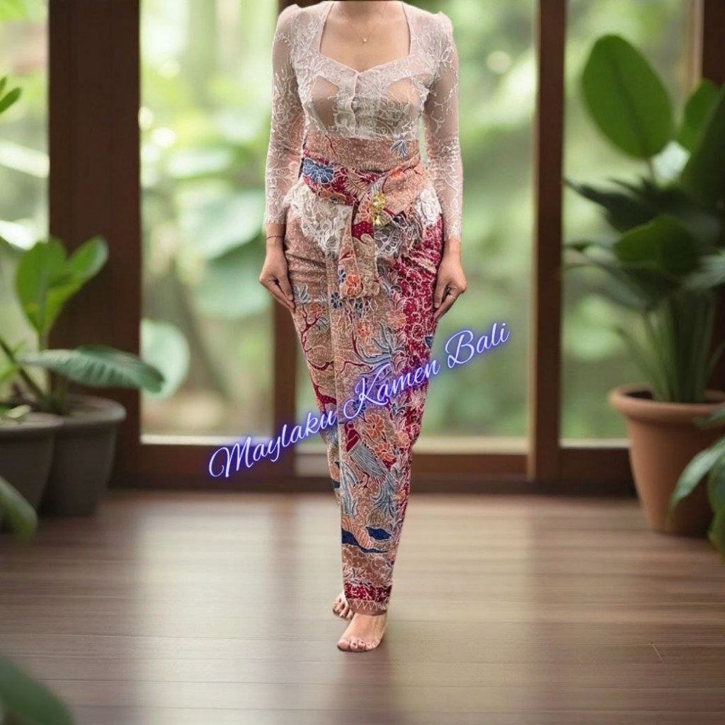 Maylaku Kamen Bali Kamen viscose atbm Lembaran set selendang Material kamen lembut lemes jatuh