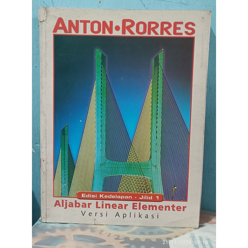 Aljabar Linear elementer edisi kedelapan jilid 1&2