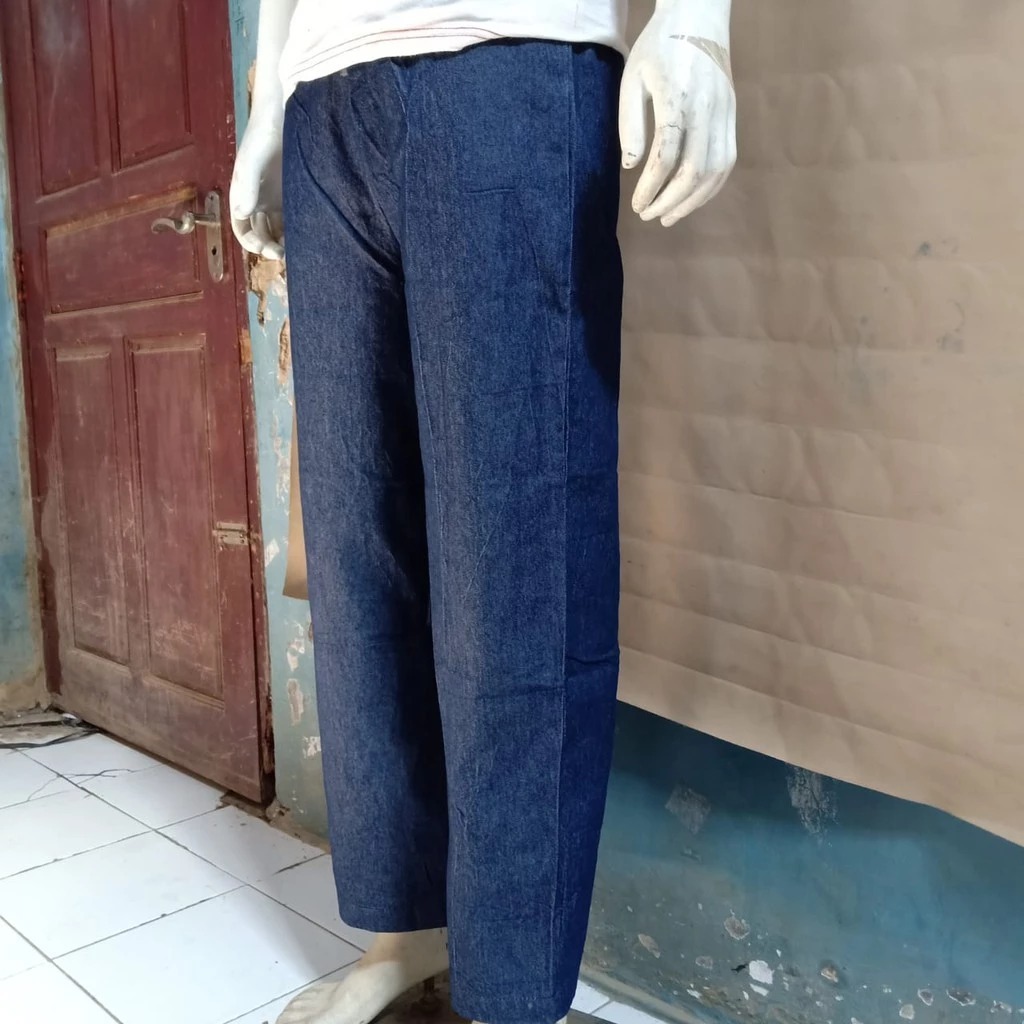 APRON CELANA BAHAN JEANS - CELANA SAFETY - CELANA JEANS PENGELASAN