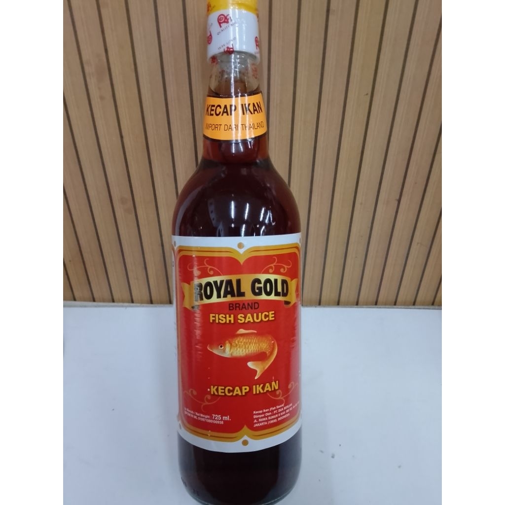 KECAP IKAN ROYAL GOLD 725GRAM / FISH SAUCE / ROYAL GOLD KECAP IKAN