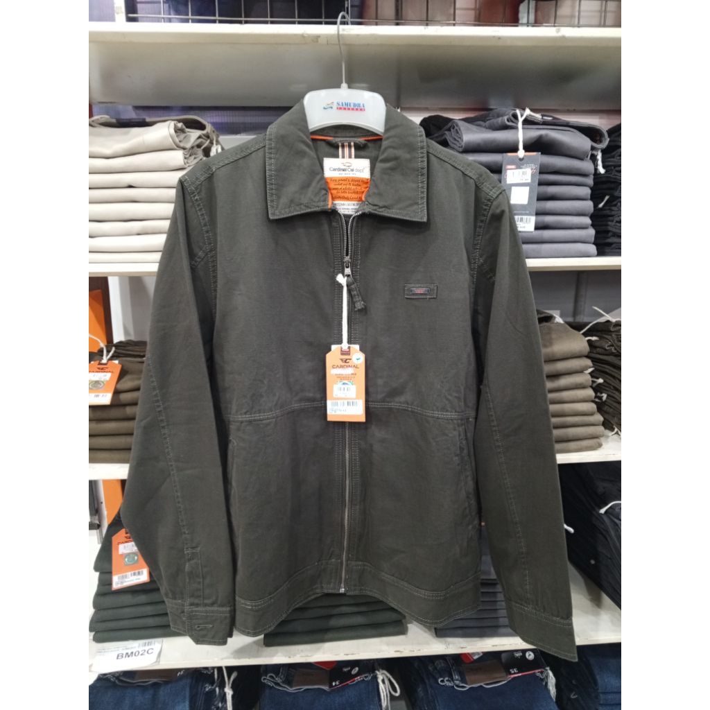 Cardinal Jaket Kanvas