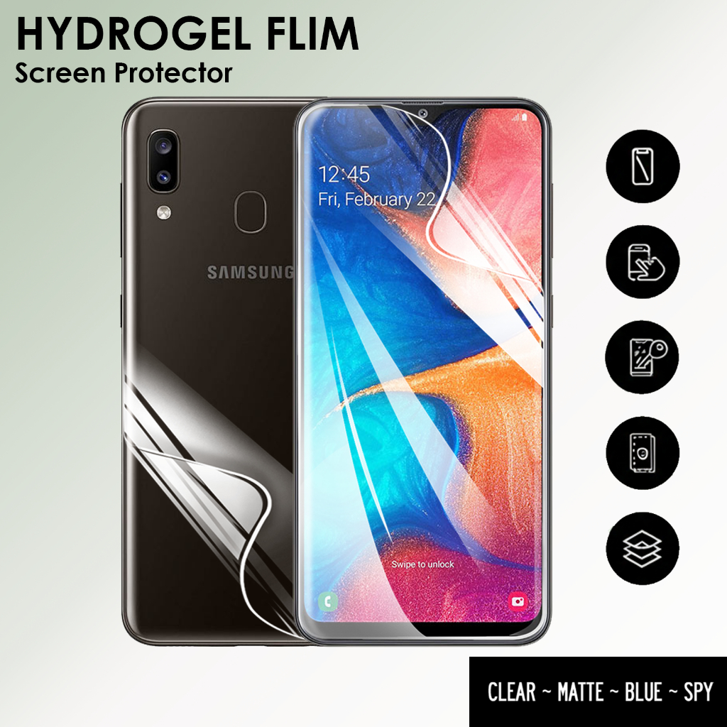 Anti Gores Hydrogel Samsung A20 / A20S - Hydrogel SAMSUNG A20 SERIES