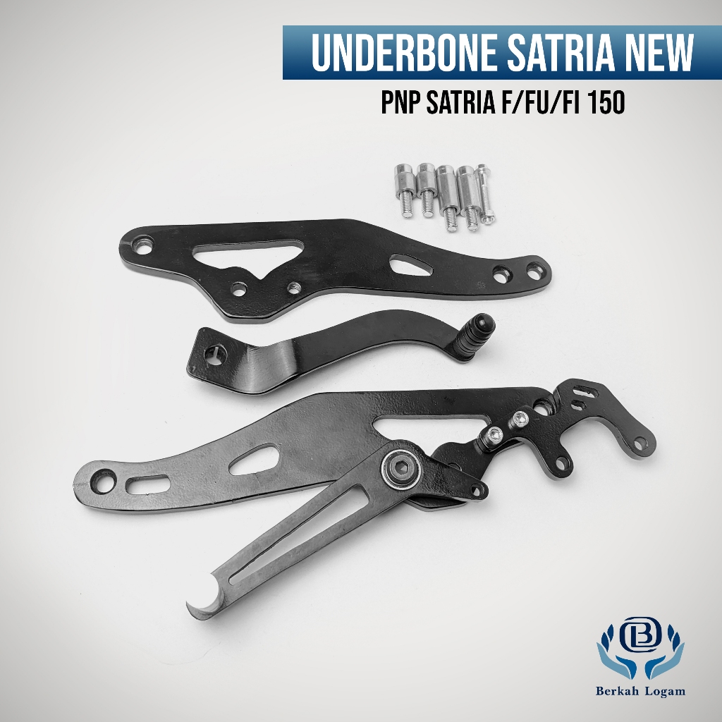 Underbone Satria Fu Custom Plat Besi Satria Fu 150 Karbu / FuFi Fu Injeksi 150 (Satria New)