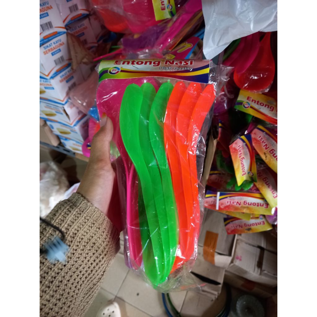 Centong pelangi kh plastik