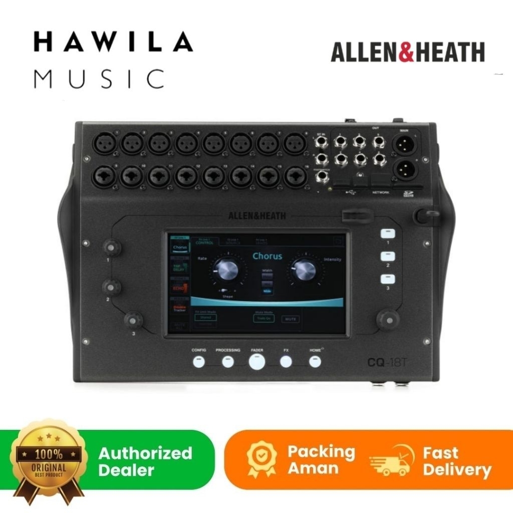 Allen & Heath CQ 18T 16 Channel Digital Mixer Allen Heath CQ18T Original