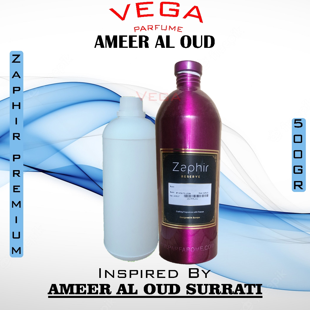 Ameer Al Oud Surrati Parfarome Premium 500ml Repack Murni Bibit