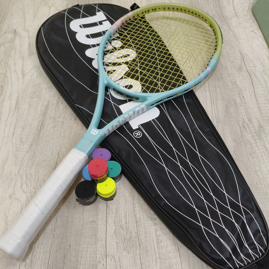 RAKET TENIS WILSON TEMPEST 264 GRAM SIAP PAKAI ADA TAS DAN GRIP CADANGAN