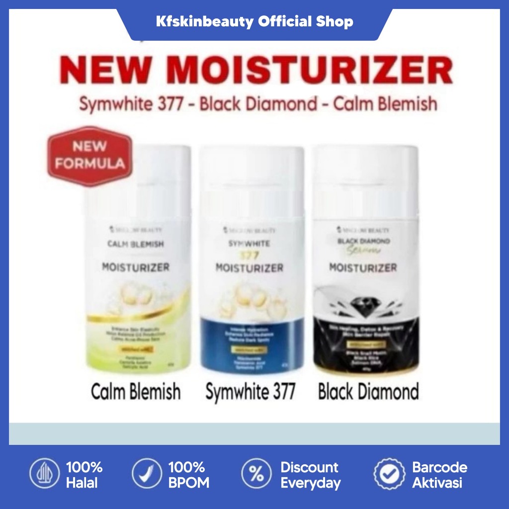 MOISTURIZER MS GLOW SYMWHITE 377 MOISTURIZER MS GLOW - Calm Blemish Moisturizer Ms Glow